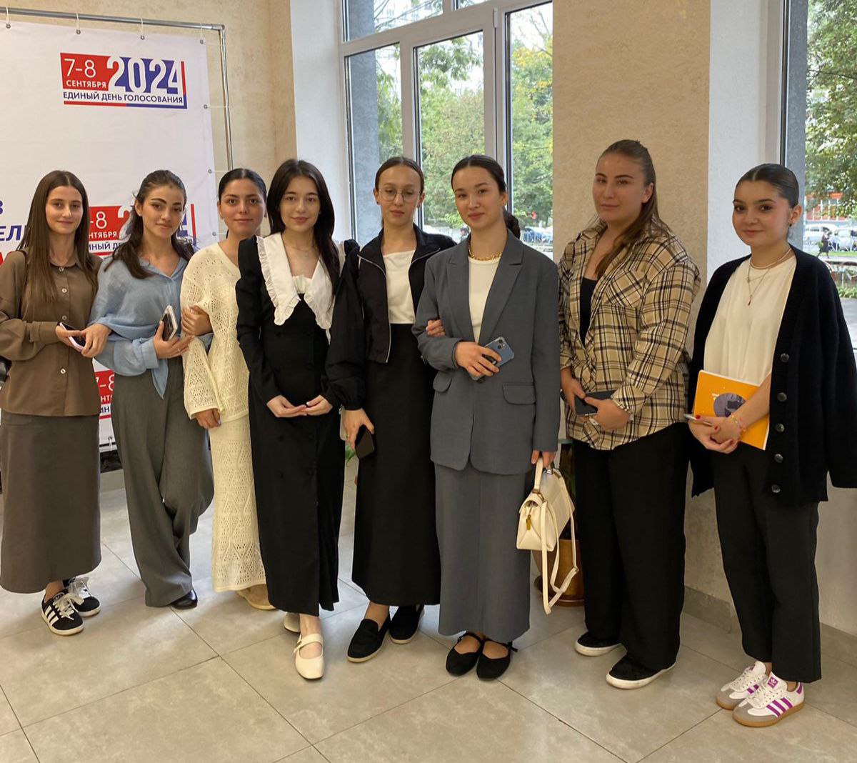 Студенты группы К-А2/1 проходят первую учебную практику